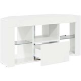  Kotna LED TV omarica Visoki sijaj bela 104 x 40 x 50 cm, (5000112608) | Shoptok.si
