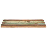  Pravokutna stolna ploča 60 x 80 cm 25 - 27 mm obnovljeno drvo | shoptok.hr