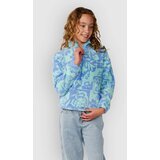 Rip Curl Pacific Dreams 1/4 Kids Fleece Half-Zip Swea ocean Cene