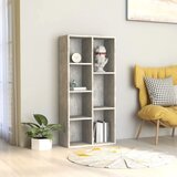 vidaXL Ormarić za knjige siva boja betona 50 x 25 x 106 cm od iverice Cijene