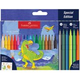 Flomaster ŠKOLSKI 18 PLUS 6BOJA DINO FABER CASTELL 554222 BLISTER Cene