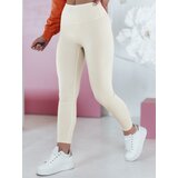 DStreet Legginsy damskie z wysokim stanem ACTIVIS bieałe | shoptok.hr