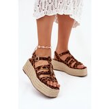 Boto Women's sandals with straps and weaving leopard Pardauss | ePonuda.com