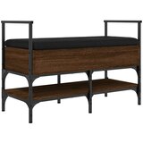  Klupa za cipele boja smeđeg hrasta 85,5x42x57,5 cm drvena | shoptok.hr
