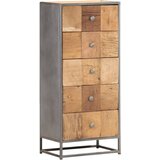  Ladičar od masivnog obnovljenog drva 45 x 30 x 100 cm | shoptok.hr
