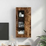 vidaXL Omarica za montažo na steno Dimljeni hrast 55 x 29 x 100 cm | Shoptok.si