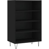  Visoka komoda crna 57 x 35 x 90 cm od konstruiranog drva | Eponuda.com