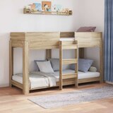  Krevet na kat za djecu Sonoma hrast 75 x 190 cm | shoptok.hr