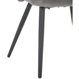 Livetastic STOL, kovina, tekstil siva | Shoptok.si