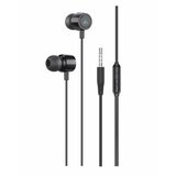 Swissten iPEAX slušalice + mikrofon, žičane, In-ear, 3,5mm, 1,2m, multi kontrola, crne | shoptok.hr