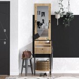 Hanah home čiviluk olivia sapphire oak hall stand