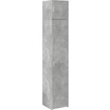 vidaXL Ozka omara za shranjevanje betonsko siva 40x42,5x225cm inž. les, (21415376) | Shoptok.si