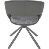 Livetastic NASLANJAČ, les, kovina, tekstil temno siva | Shoptok.si