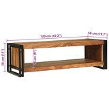  Kava Stol Smeđa 120 x 50 x 38 cm Čvrsto drvo akacije | shoptok.hr