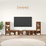  Set TV komoda Zidne 4 pcs Staro drvo 37 x 35 x 107 cm | shoptok.hr