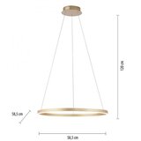 LEUCHTEN DIREKT 15394-60 - led prigušiva luster na sajli ritus LED/30W/230V | Eponuda.com