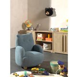 Vipack Plava dječja fotelja od bouclé tkanine Rocky – | shoptok.hr