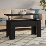 vidaXL Stolić za kavu crni 101x49x52 cm od konstruiranog drva | shoptok.hr
