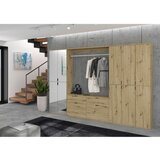 MID.YOU Omara Za Oblačila Projekt X, Barva Hrasta | Shoptok.si