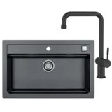 Alveus sudoper Atrox 40 + slavina FLORA | Eponuda.ba