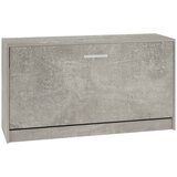 Maison Chic Regal za čevlje - Polica za čevlje betonsko siv 80x24x45 cm inženirski les, (21776543) Cene