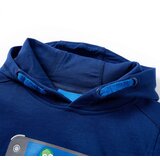  Dječja topla majica s kapuljačom tamnoplava 104 | shoptok.hr