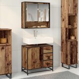  Set namještaja za kupaonicu 2 kom. Staro drvo 65 x 33 x 60 cm | shoptok.hr