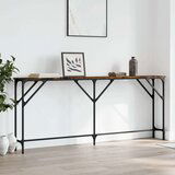  Konzolni stol boja hrasta 180x23x75 cm od konstruiranog drva | shoptok.hr