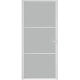  Unutarnja vrata 93 x 201,5 cm Bijela od mat stakla i aluminija | shoptok.hr