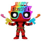 Funko Bobble Figure Marvel - Deadpool POP! - Birthday Glasses Deadpool - Special Edition