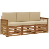  Setovi sofa 3 kom. Čvrsto drvo akacije | shoptok.hr