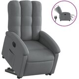  The Living Store Električni naslanjač s funkcijo vstajanja temno siv - Električni Naslanjač S Funkcijo Vstajanja, (21502033) | Shoptok.si