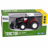 Rc Red Remote Controlled Agricultural Tractor with Bale Gripper 1:24 | Shoptok.si