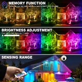 RIGIDON 100 W RGB LED reflektor z daljinskim upravljalnikom in 16 barvami svetlobe | Shoptok.si