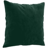  Ukrasni jastuci 2 kom tamnozeleni 40 x 40 cm baršunasti | shoptok.hr