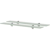  Zidne police 2 kom staklene 70 x 20 cm 8 mm | Eponuda.com
