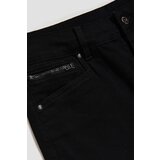 Marisse Mid-Rise Skinny Jeans Black | Shoptok.si