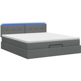  od pjene s madracem i LED-om Tamnosiva 160 x 200 cm | shoptok.hr