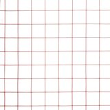 vidaXL žičana mreža od čelika s pvc oblogom za kokoši 25 x 1 5 m crvena | shoptok.hr