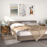  Noćni ormarići 2 kom boja dimljenog hrasta 40 x 35 x 47 5 cm Cijene