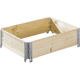 ratioform Leseni natični okvir, diagonalno pregiben, s 4 tečaji, uporabna višina 200 mm, za paleto 800 x 600 mm | Shoptok.si
