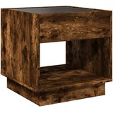  Stolić s beskonačnim LED svjetlima boja hrasta 50x50x50 cm | shoptok.hr
