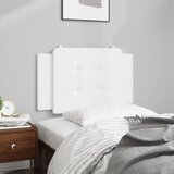  Jastuk za uzglavlje Zadar bijeli 90 cm od umjetne kože | Eponuda.com
