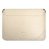 Guess navlaka za laptop od 16” beige saffiano triangle Cene