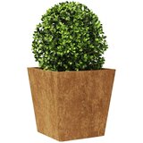 vidaXL Vrtno korito 2 kosa 40x40x40 cm korten jeklo | Shoptok.si