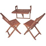 Garden Pleasure Postavite 2 stolice i viseći stol iz Eucalyptus Wood Addu Berkeley Cijene
