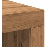 vidaXL Klubska mizica artisan hrast 102x50x35 cm inženirski les | Shoptok.si