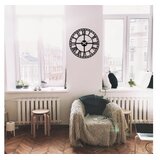 WALLXPERT Zidni sat 48x48cm Crni | Eponuda.ba