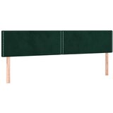  box spring s madracem tamnozeleni 120x190 cm baršunasti | shoptok.hr