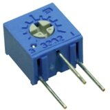 Bourns cermet trim potenciometar, 1 kω, 0,5 w, tht, bočni, 3362W-1-102LF cermet trimer linearno 0.5 w 1 kΩ 240 ° 270 ° 1 st. Cijene